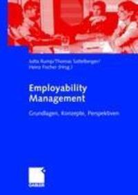 Cover: 9783834901187 | Employability Management | Grundlagen, Konzepte, Perspektiven | Buch