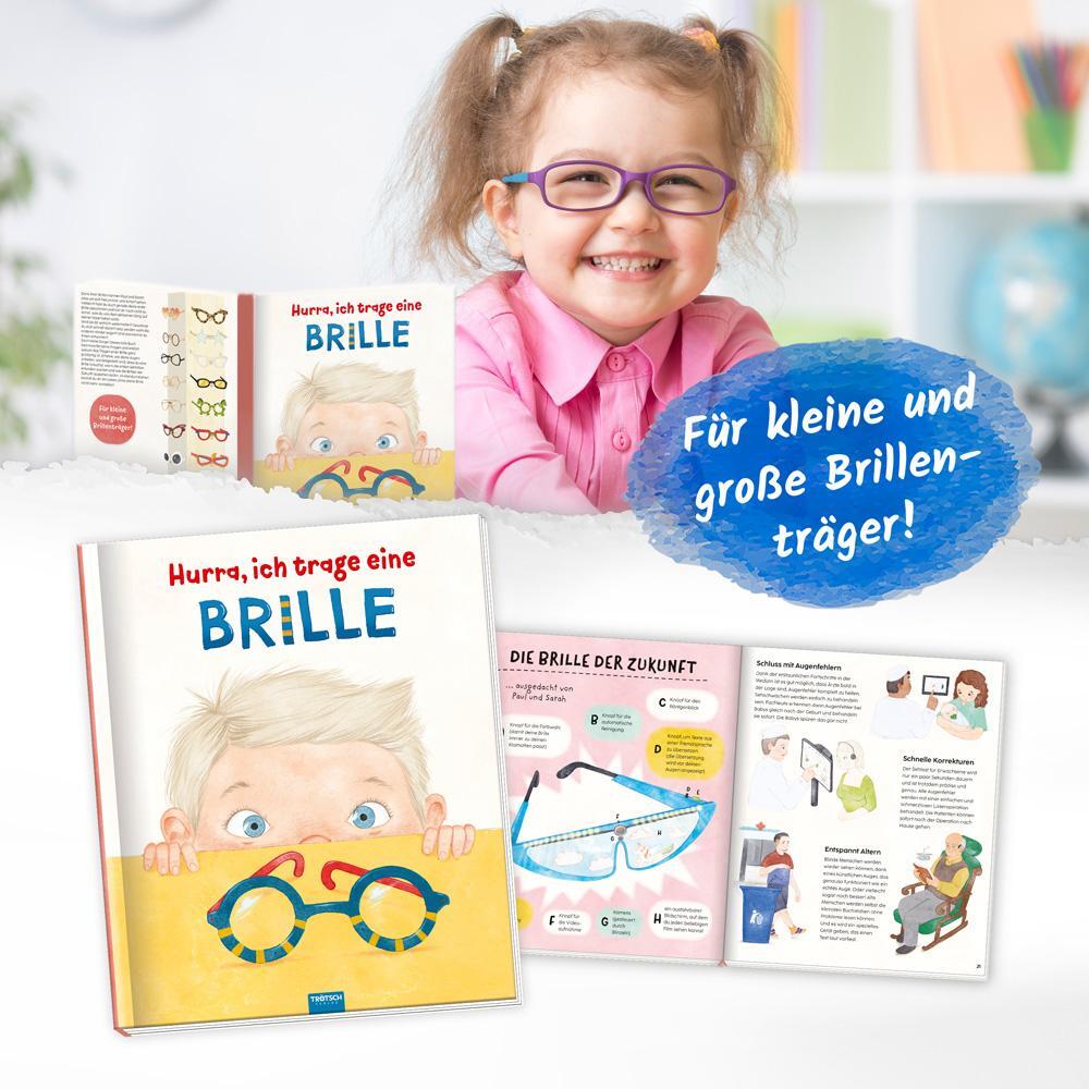 Bild: 9783988021458 | Trötsch Kinderbuch Hurra, ich trage eine Brille | KG | Taschenbuch