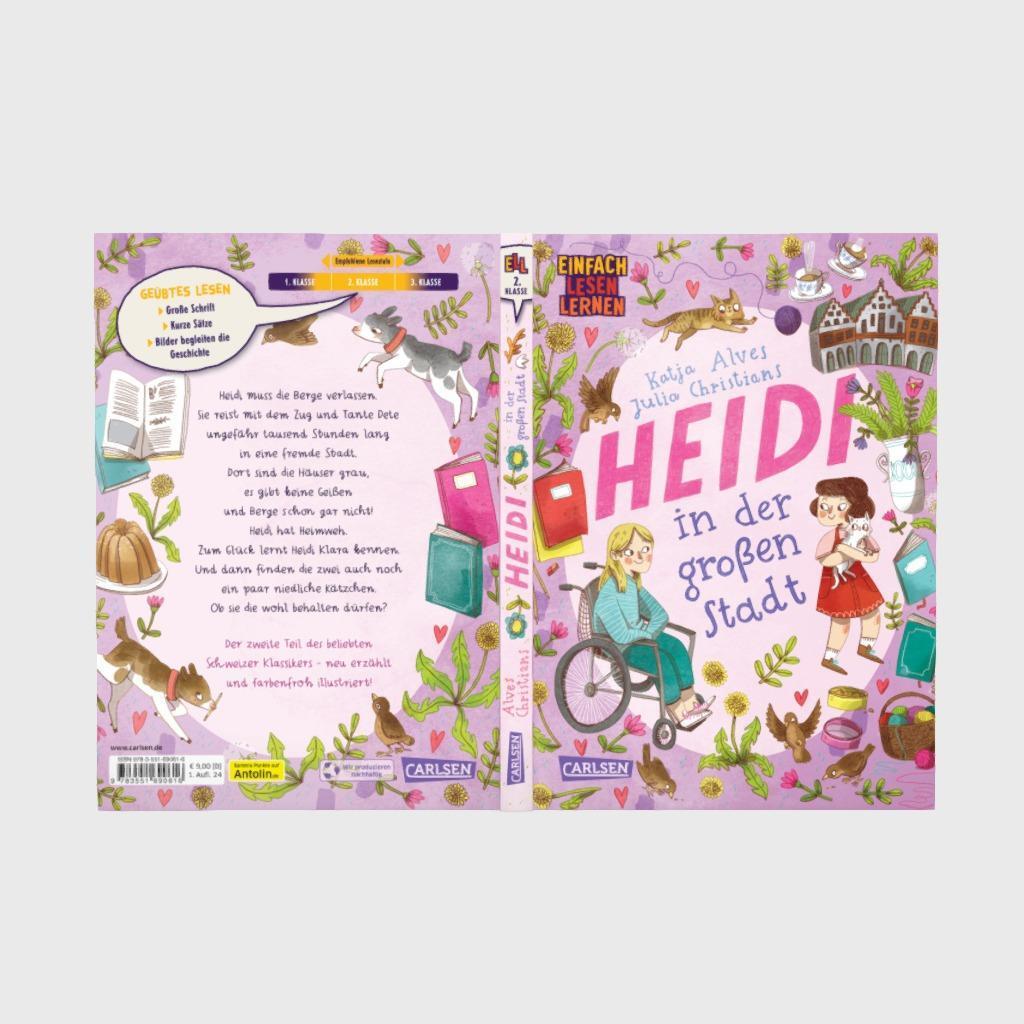 Bild: 9783551690616 | Heidi in der großen Stadt | Katja Alves | Buch | Heidi | 80 S. | 2024