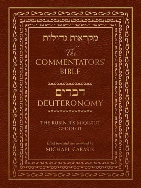 Cover: 9780827609396 | The Commentators' Bible: Deuteronomy | The Rubin JPS Miqra'ot Gedolot