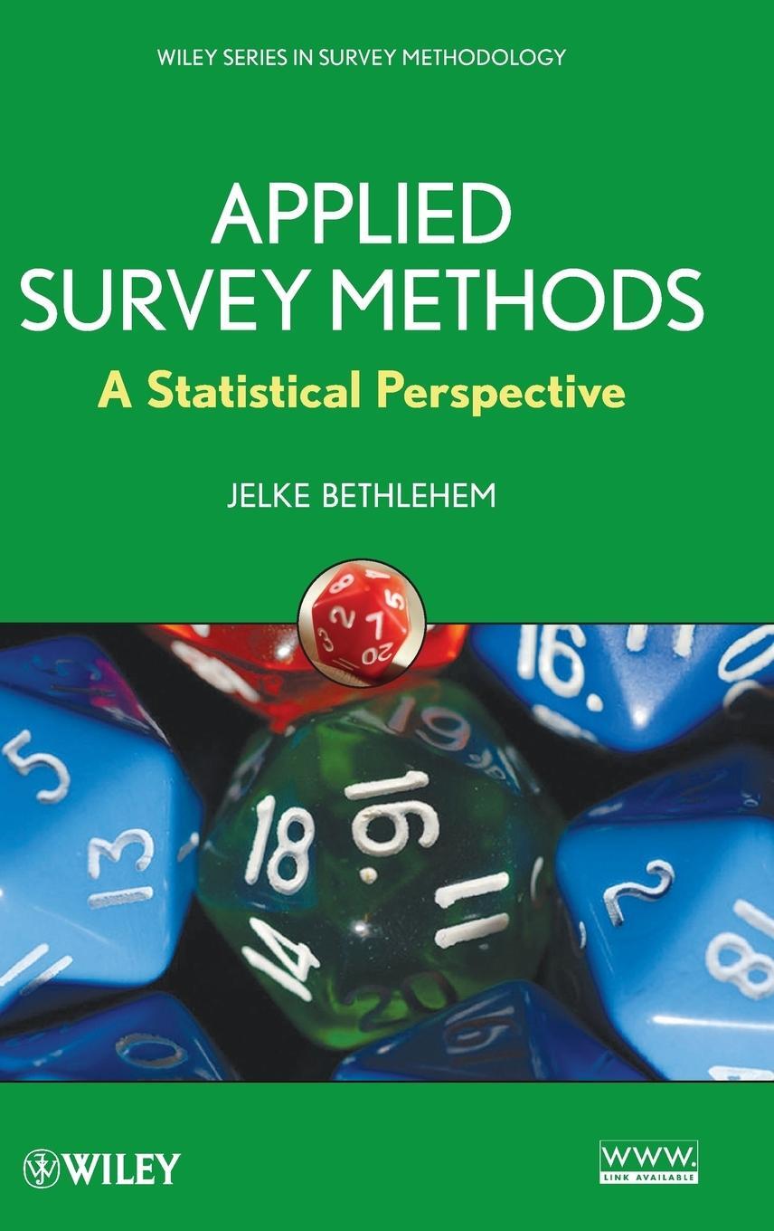 Cover: 9780470373088 | Applied Survey Methods | A Statistical Perspective | Jelke Bethlehem