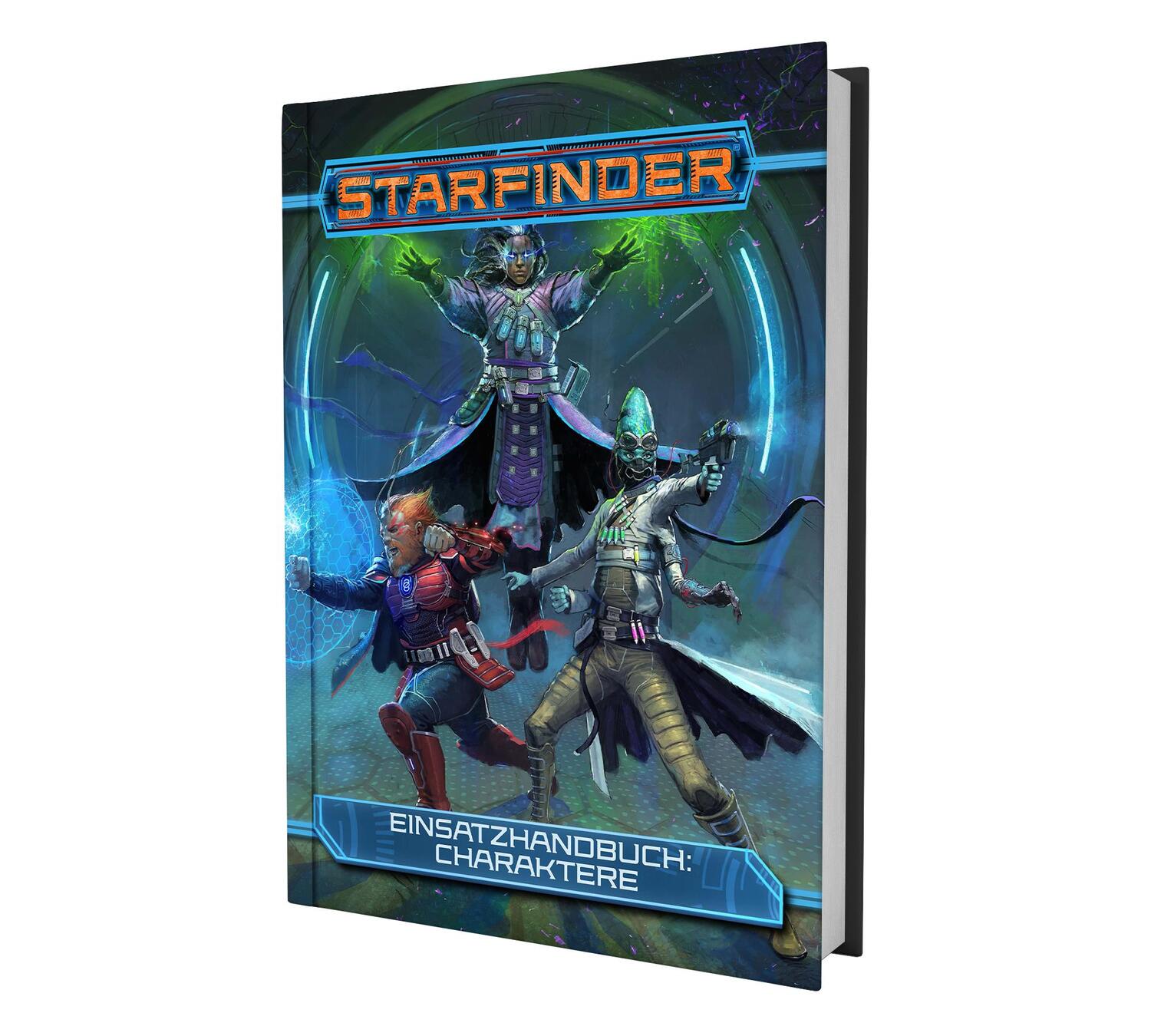 Cover: 9783963314513 | Starfinder Einsatzhandbuch: Charaktere | Alexander Augunas (u. a.)