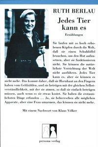 Cover: 9783924652128 | Jedes Tier kann es | Erzählungen | Ruth Berlau | Taschenbuch | 168 S.