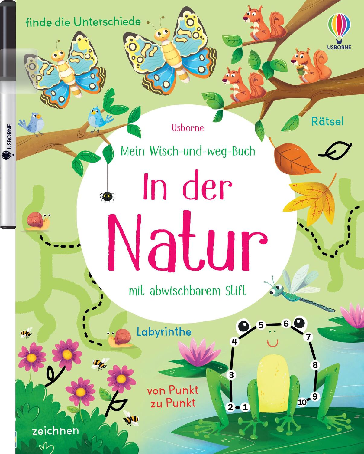 Cover: 9781035701827 | Mein Wisch-und-weg-Buch: In der Natur | Taschenbuch | 24 S. | Deutsch