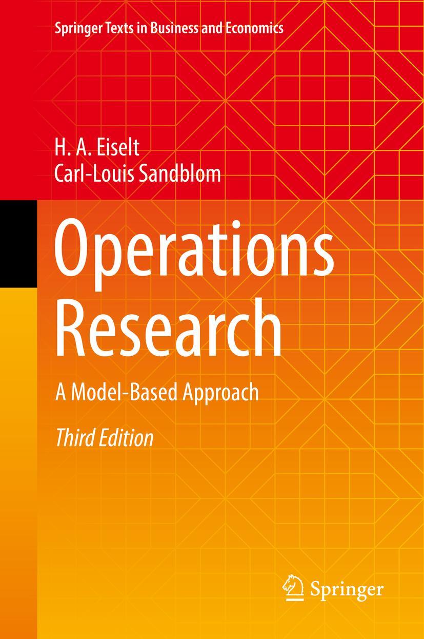 Cover: 9783030971618 | Operations Research | A Model-Based Approach | Sandblom (u. a.) | Buch