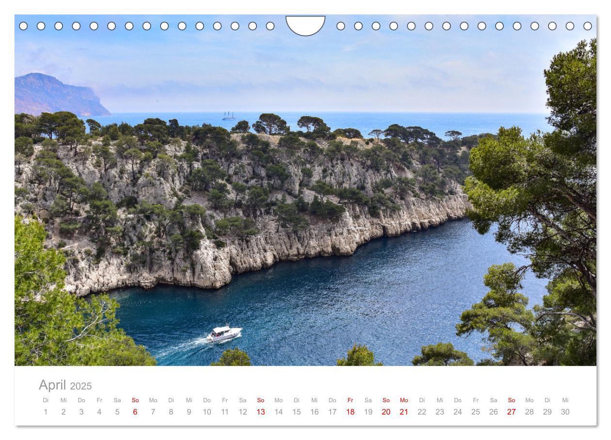 Bild: 9783383966415 | Cassis und die Calanques von Marseille (Wandkalender 2025 DIN A4...