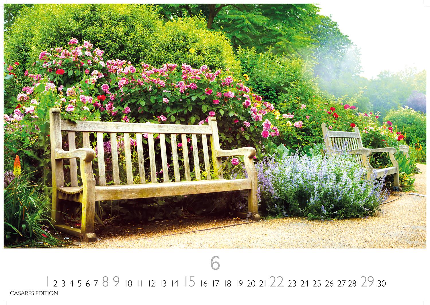 Bild: 9781835242254 | Gartenparadiese 2025 S 24x35cm | Kalender | 14 S. | Deutsch | 2025