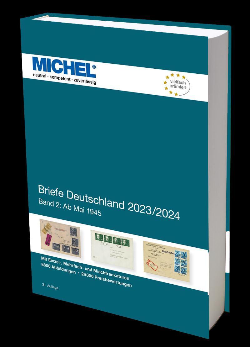 Cover: 9783954024469 | Briefe Deutschland 2023/2024 | Band 2: Ab 1945 | MICHEL-Redaktion