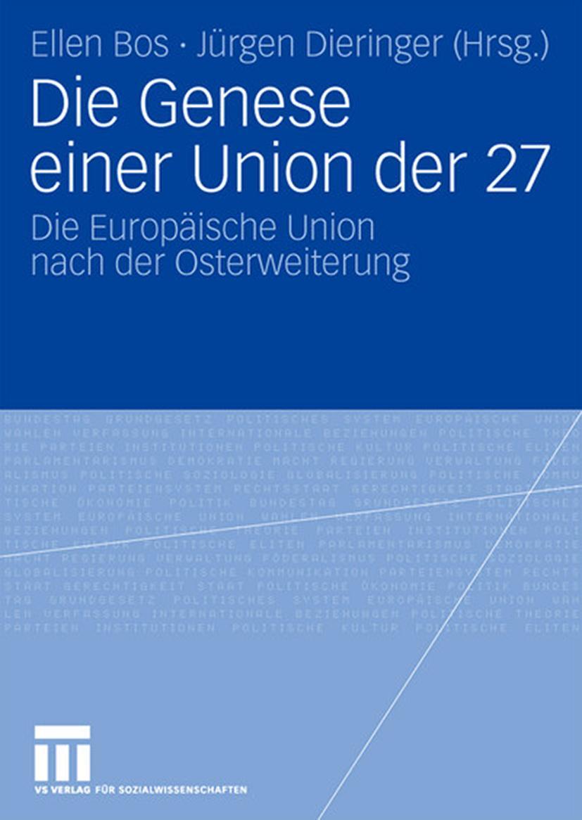 Cover: 9783531157443 | Die Genese einer Union der 27 | Jürgen Dieringer (u. a.) | Taschenbuch