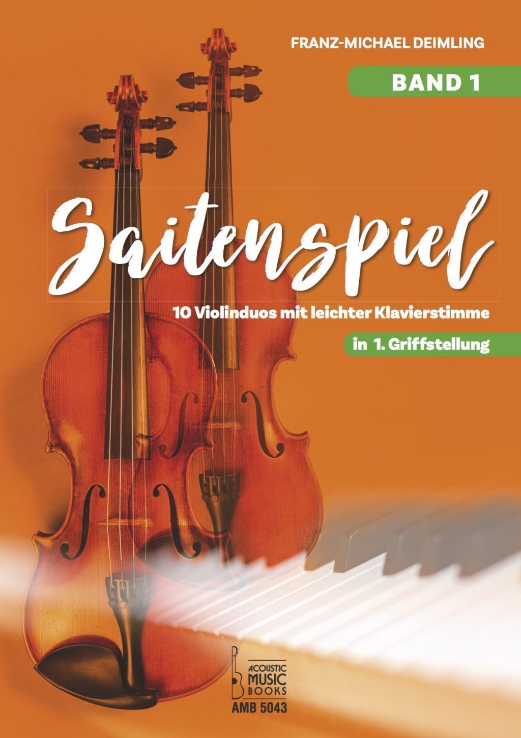 Cover: 9783869475431 | Saitenspiel 1 | Franz-Michael Deimling | Taschenbuch | 24 S. | Deutsch