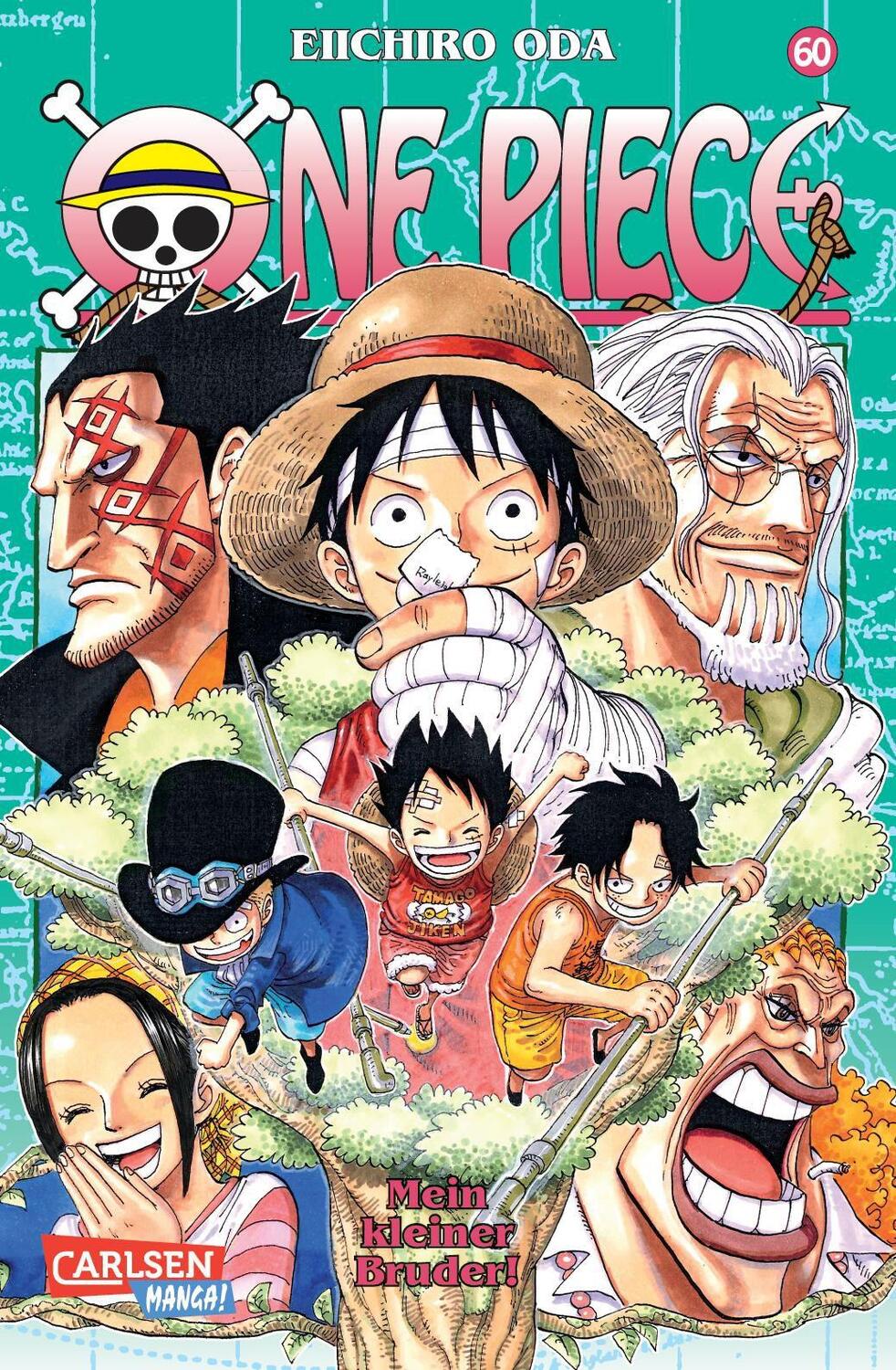 Cover: 9783551759863 | One Piece 60. Mein kleiner Bruder! | Eiichiro Oda | Taschenbuch | 2011