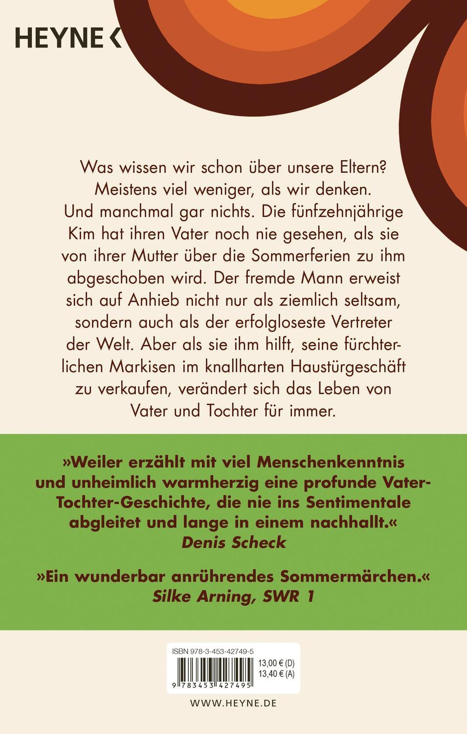 Bild: 9783453427495 | Der Markisenmann | Roman | Jan Weiler | Taschenbuch | 336 S. | Deutsch