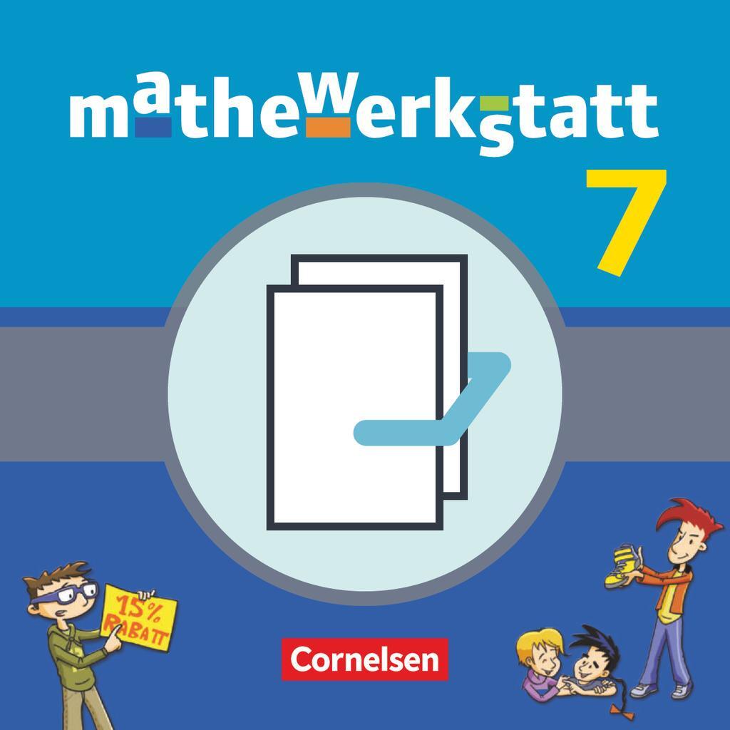 Cover: 9783060400218 | mathewerkstatt 7. Schuljahr. Schülerbuch mit Materialblock....