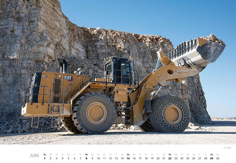 Bild: 9783966648073 | Baumaschinen Kalender 2025 | Thomas Wilk | Kalender | 14 S. | Deutsch