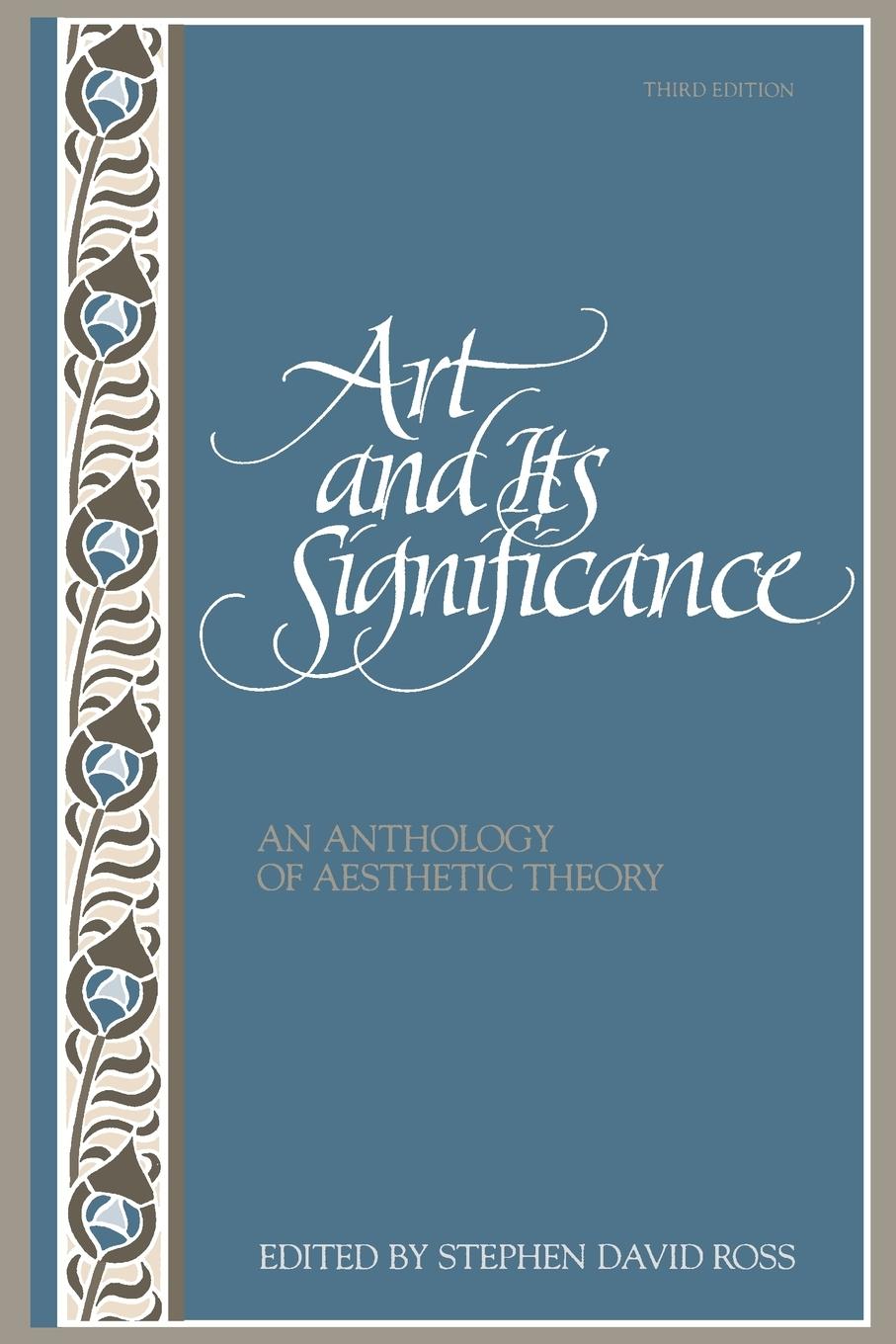 Cover: 9780791418529 | Art and Its Significance | Stephen David Ross | Taschenbuch | Englisch