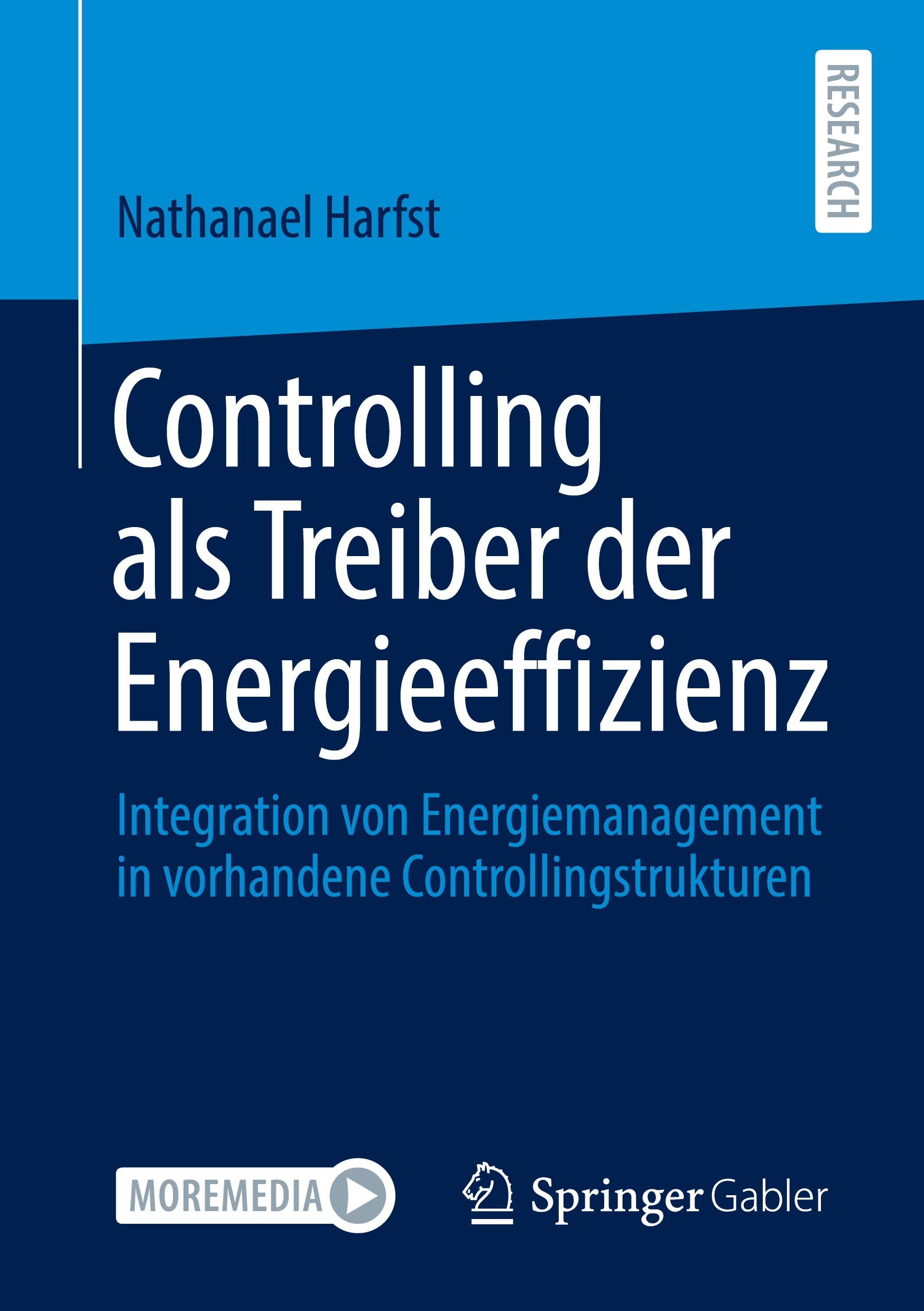 Cover: 9783658345457 | Controlling als Treiber der Energieeffizienz | Nathanael Harfst | Buch