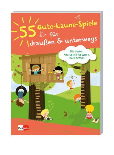 Cover: 9783960460732 | 55 Gute-Laune-Spiele für draußen &amp; unterwegs | Taschenbuch | 80 S.