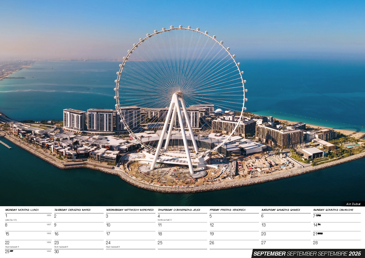 Bild: 9798893610000 | Dubai 2025 Offizieller Kalender | Kalender | 14 S. | Deutsch | 2025