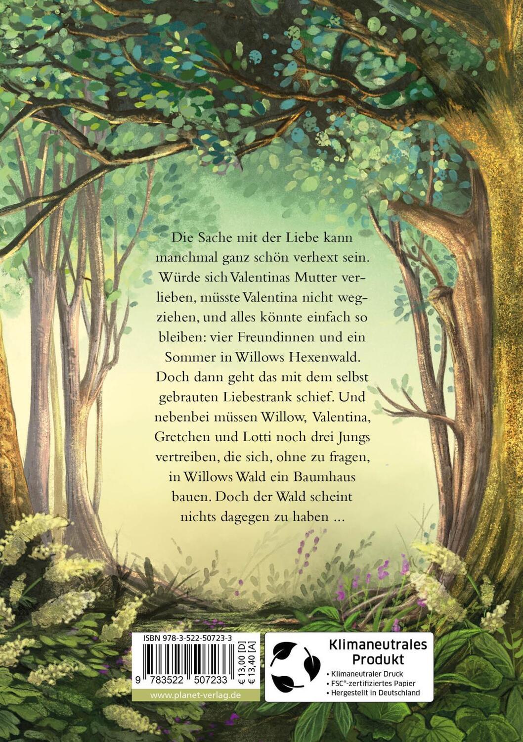 Rückseite: 9783522507233 | Ein Mädchen namens Willow 2: Waldgeflüster | Sabine Bohlmann | Buch