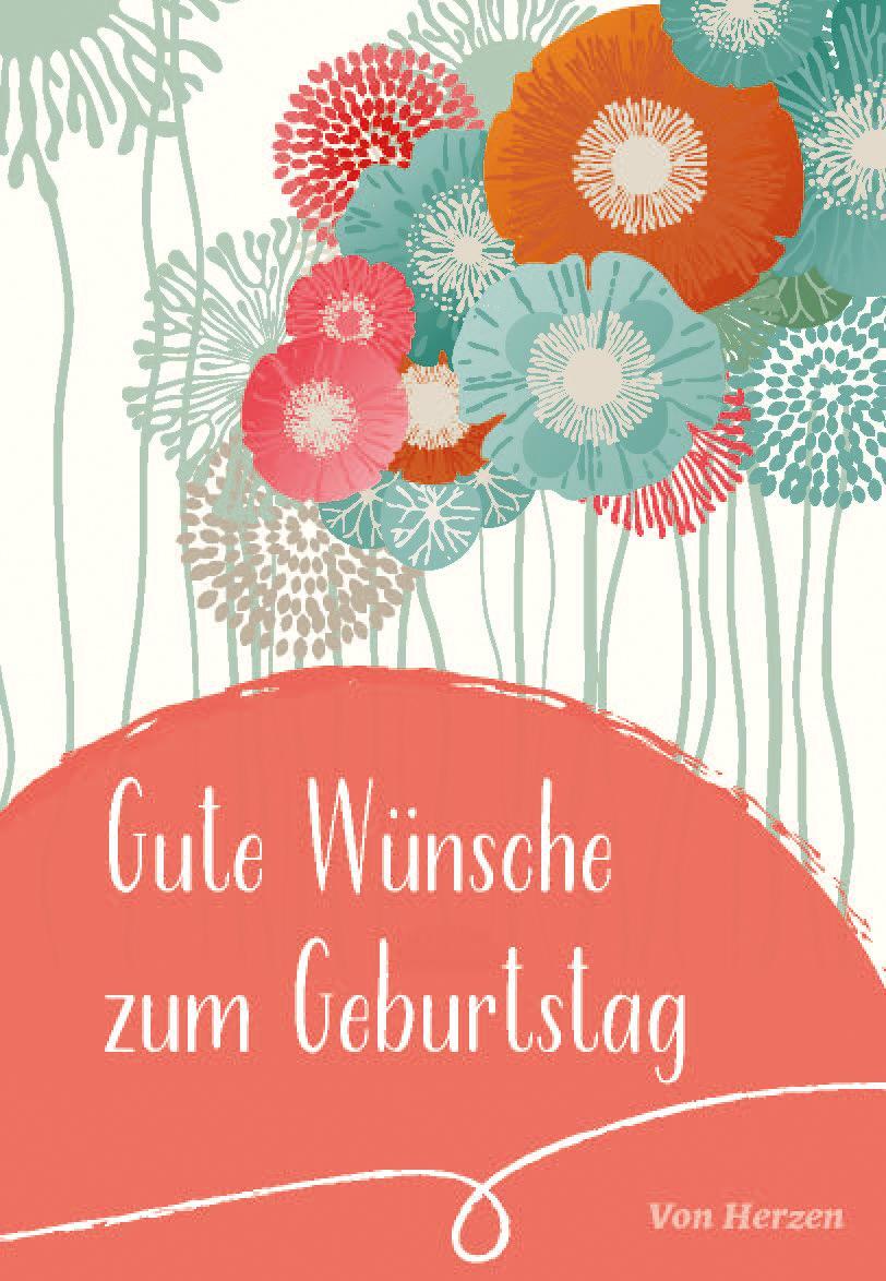 Cover: 9783790219579 | Gute Wünsche zum Geburtstag | Maria Sassin | Broschüre | von Herzen