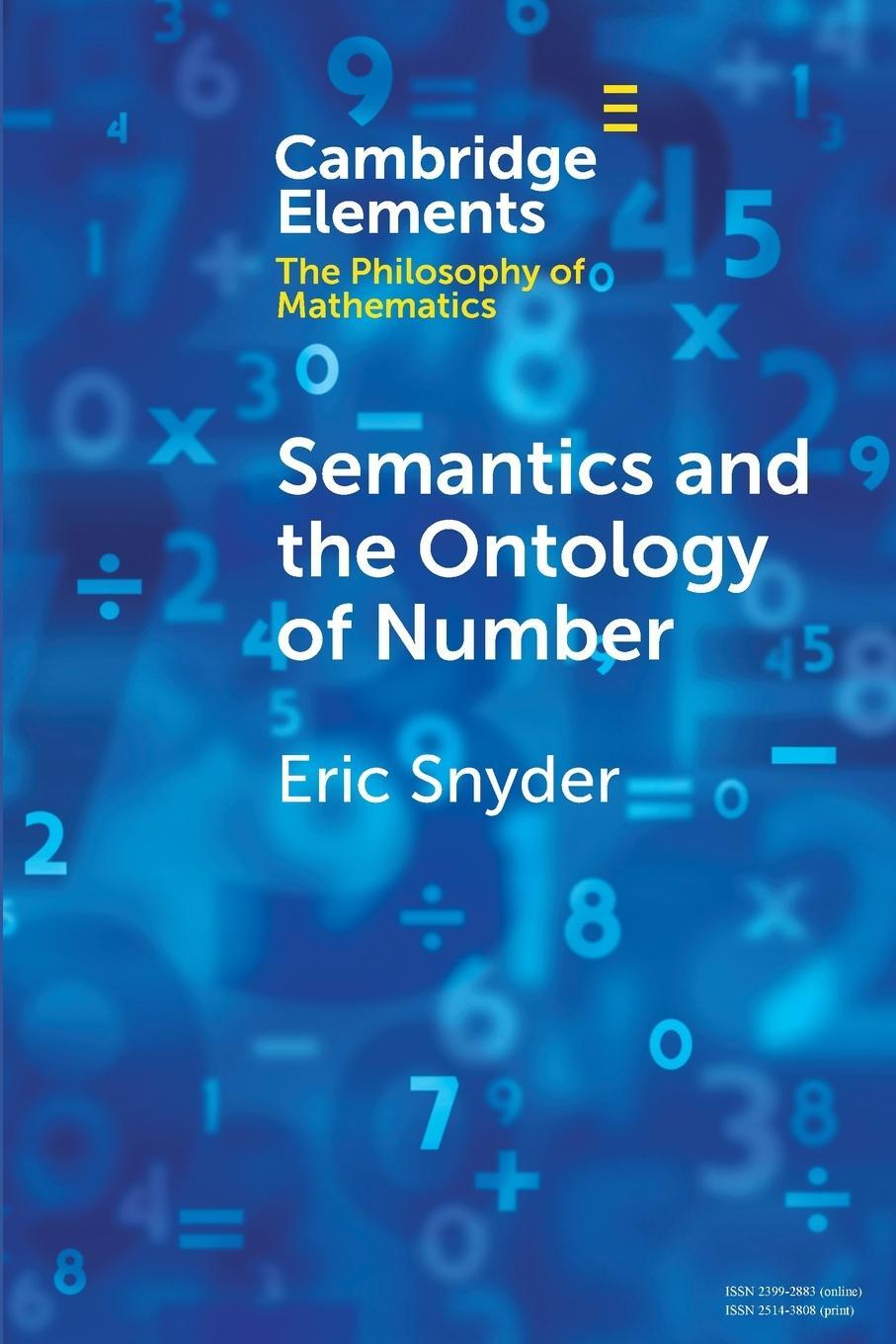 Cover: 9781108456258 | Semantics and the Ontology of Number | Eric Snyder | Taschenbuch
