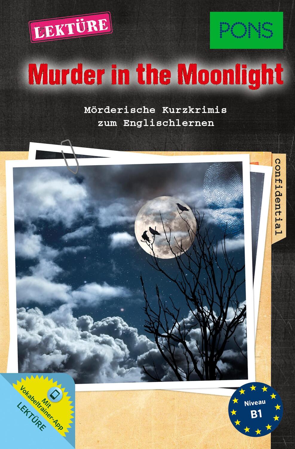 Cover: 9783125627796 | PONS Lektüre Murder in the Moonlight | Taschenbuch | PONS Kurzkrimis