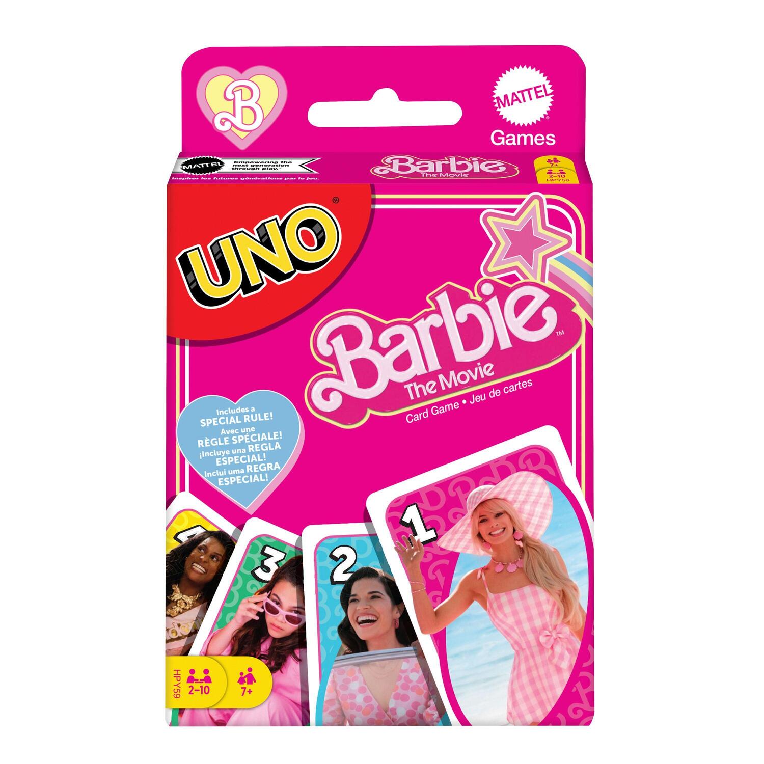 Cover: 194735170845 | UNO Barbie The Movie Kartenspiel | Stück | Deutsch | 2023 | Mattel