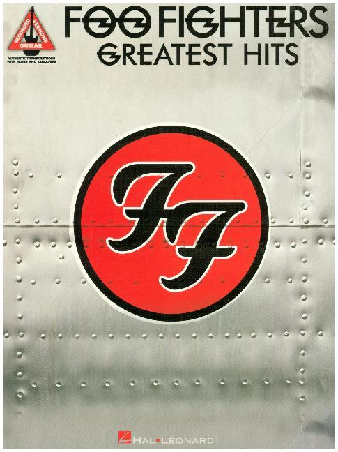 Cover: 884088479572 | Foo Fighters Greatest Hits Guitar Recorded Versions (Book) | Songbook