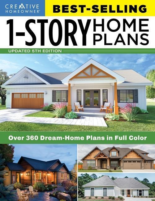 Cover: 9781580115674 | Best-Selling 1-Story Home Plans, 5th Edition: Over 360 Dream-Home...
