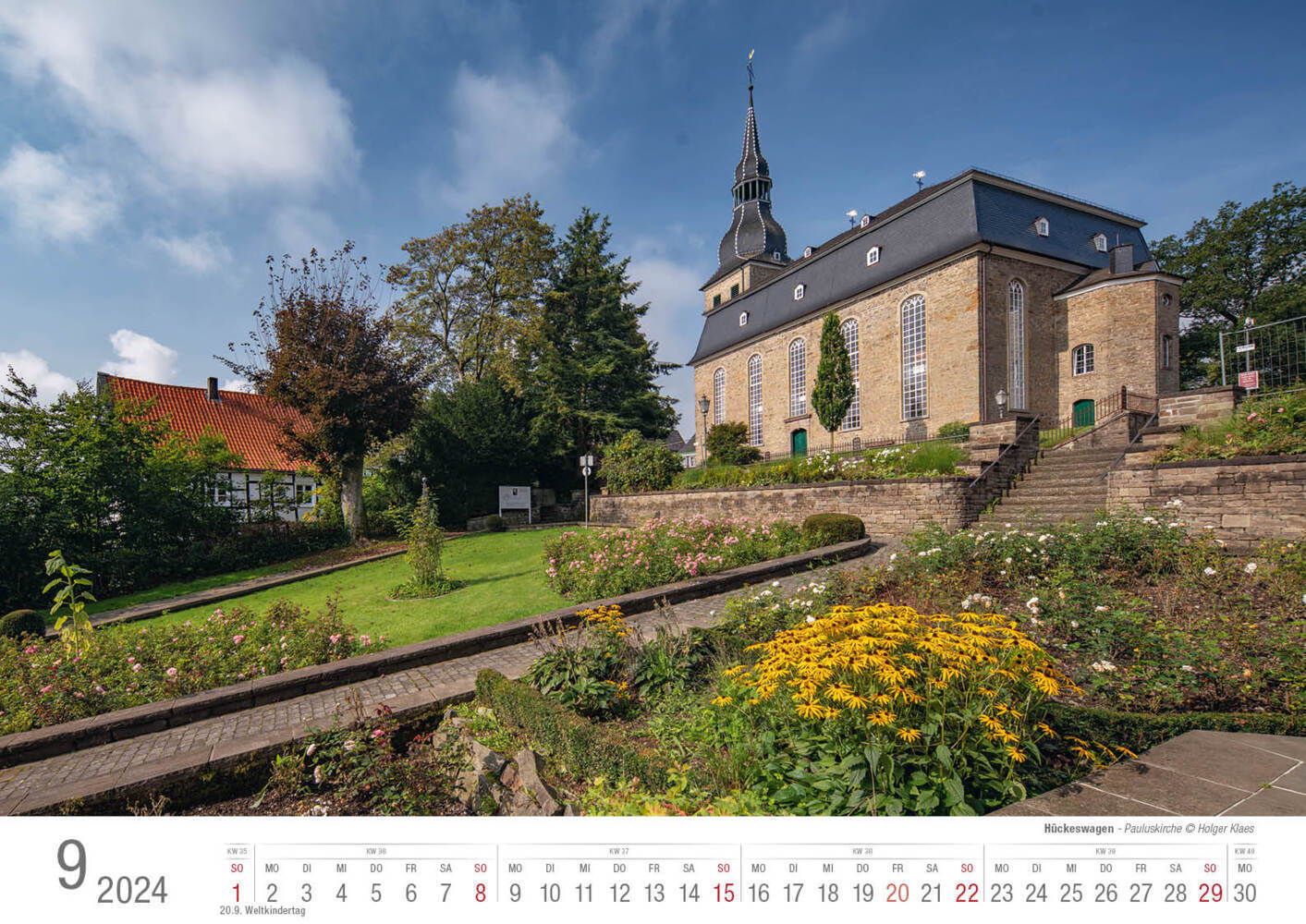 Bild: 9783965351943 | Hückeswagen 2024 Bildkalender A3 quer | Holger Klaes | Kalender | 2024