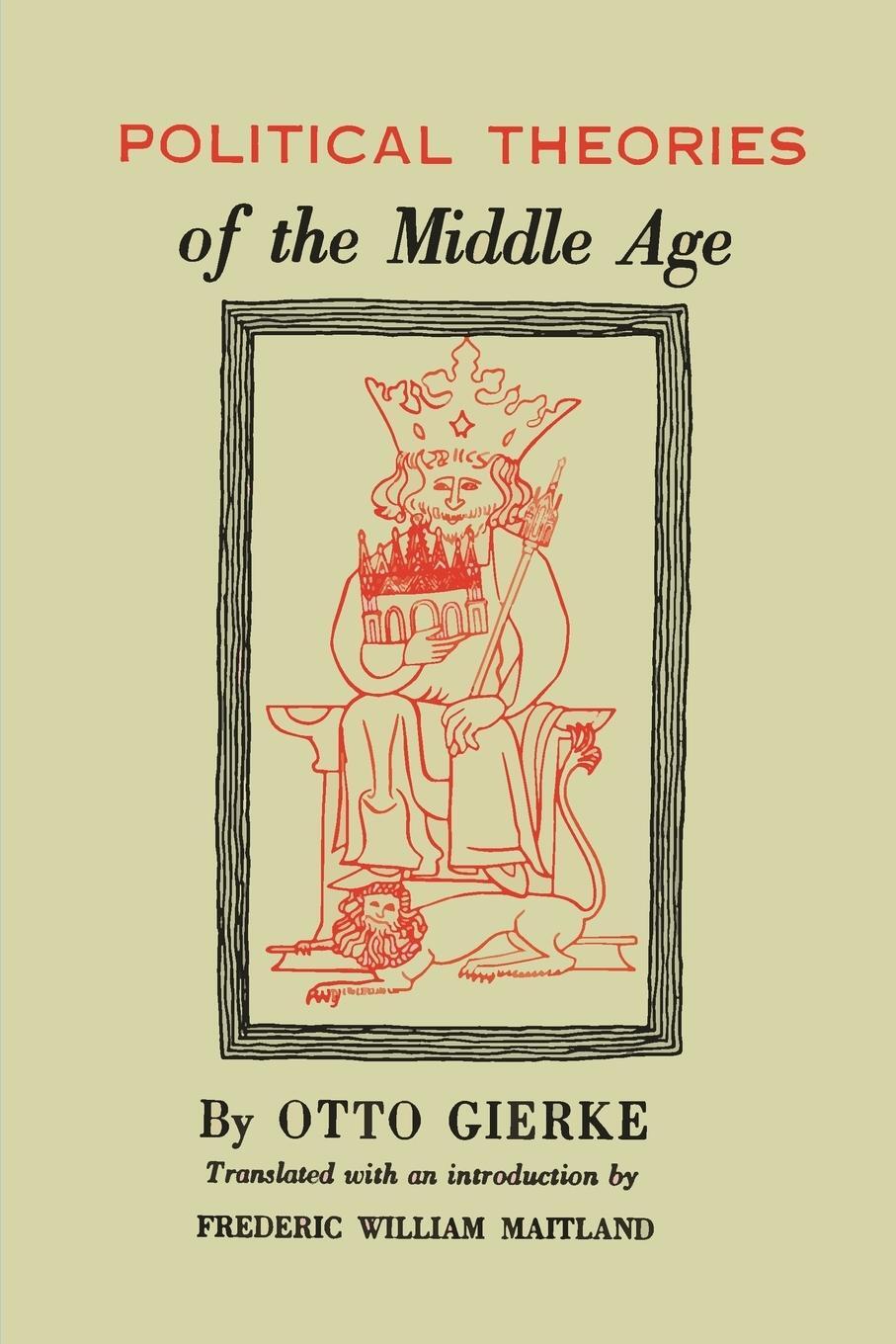 Cover: 9781614276470 | Political Theories of the Middle Age | Otto Von Gierke | Taschenbuch