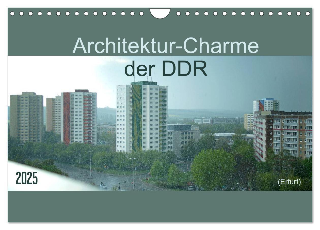 Cover: 9783435711369 | Architektur-Charme der DDR (Erfurt) (Wandkalender 2025 DIN A4...