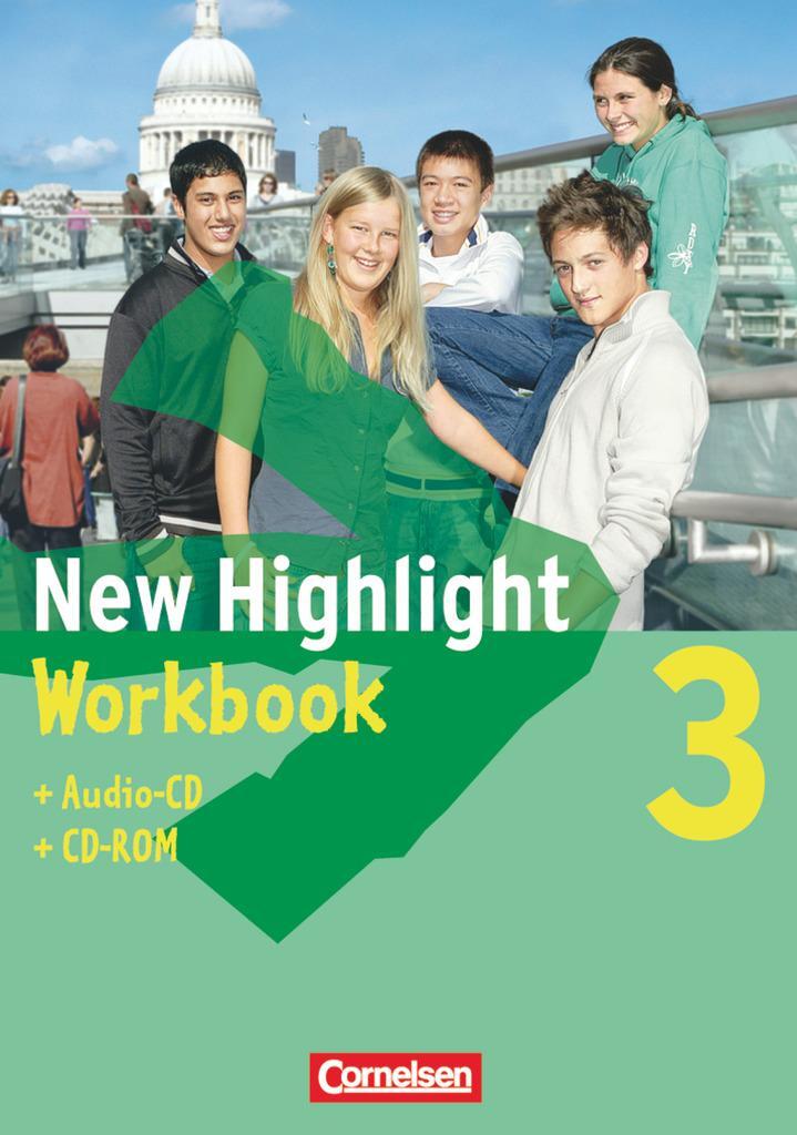 Cover: 9783060311972 | New Highlight Allgemeine Ausgabe 3. 7. Schuljahr. Workbook mit...
