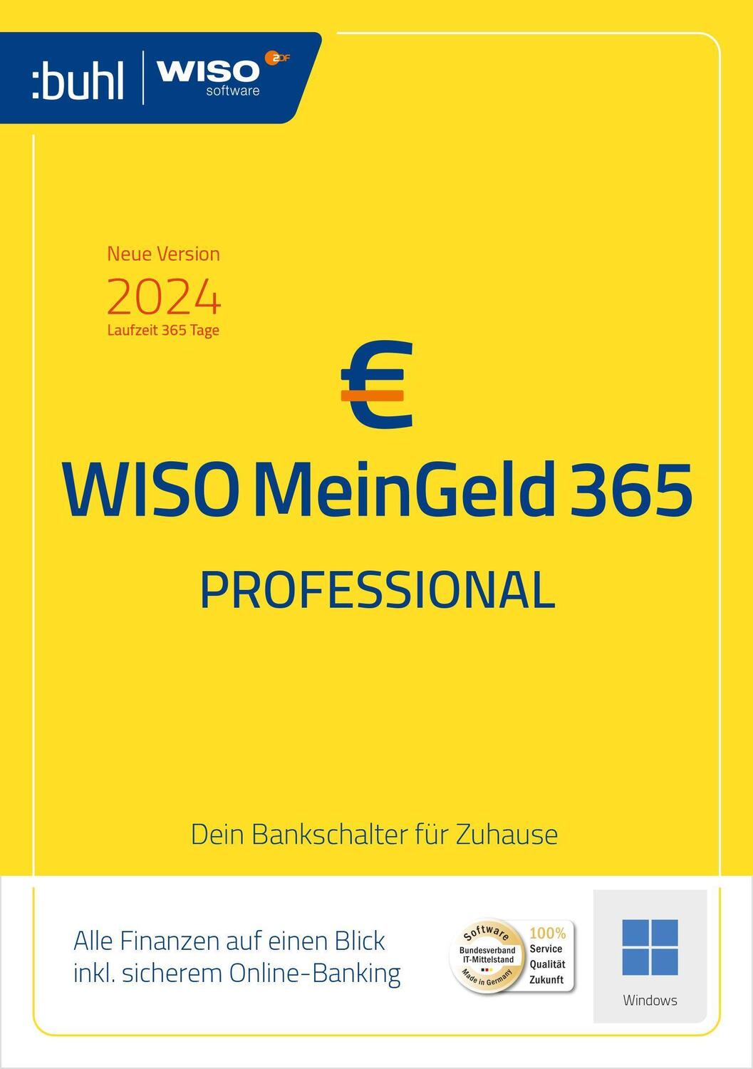 Cover: 4011282005146 | WISO Mein Geld Professional 365 | Buhl Data Service GmbH | CD-ROM