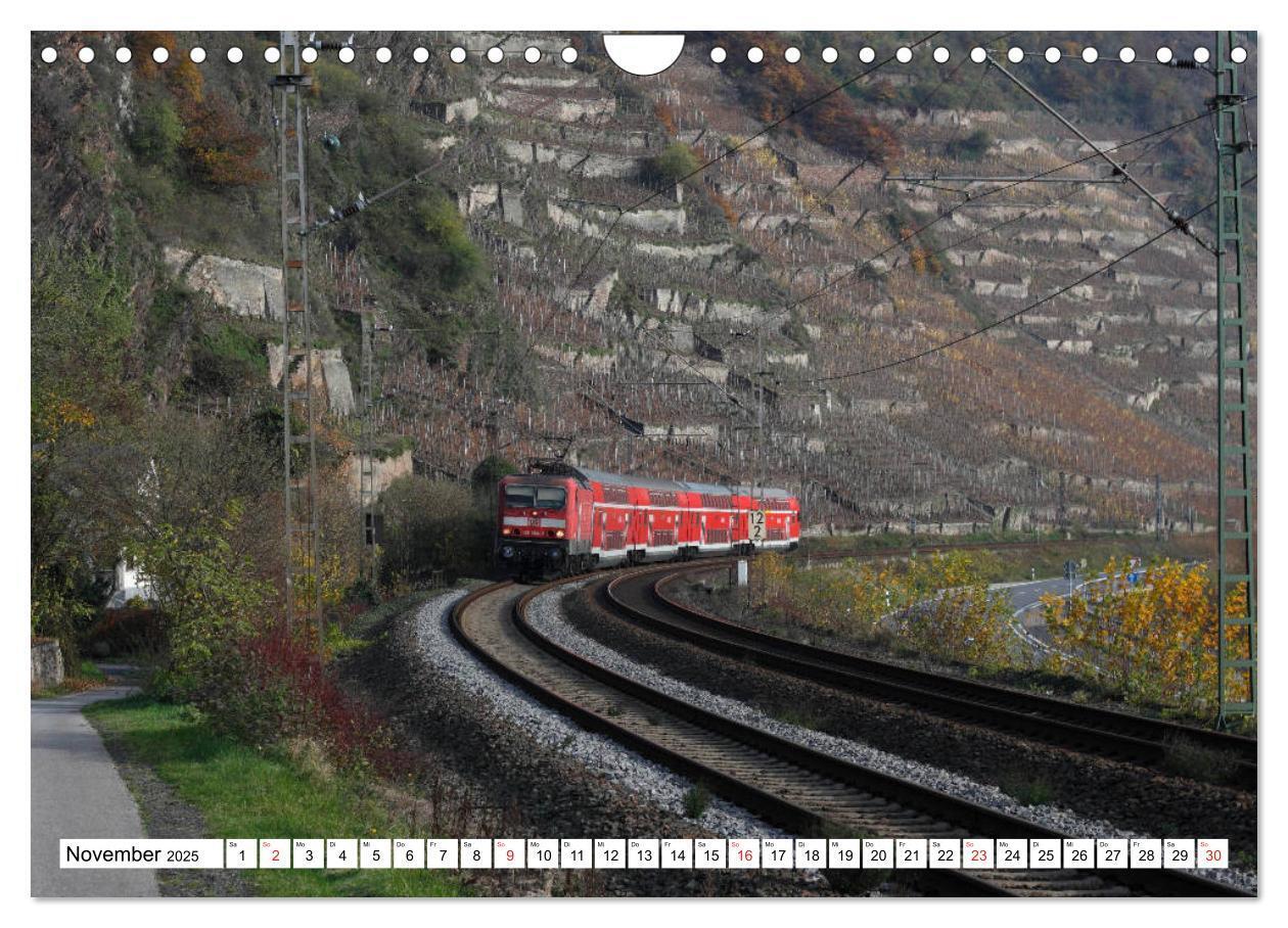 Bild: 9783435705078 | Eisenbahn an Rhein und Mosel 2025 (Wandkalender 2025 DIN A4 quer),...