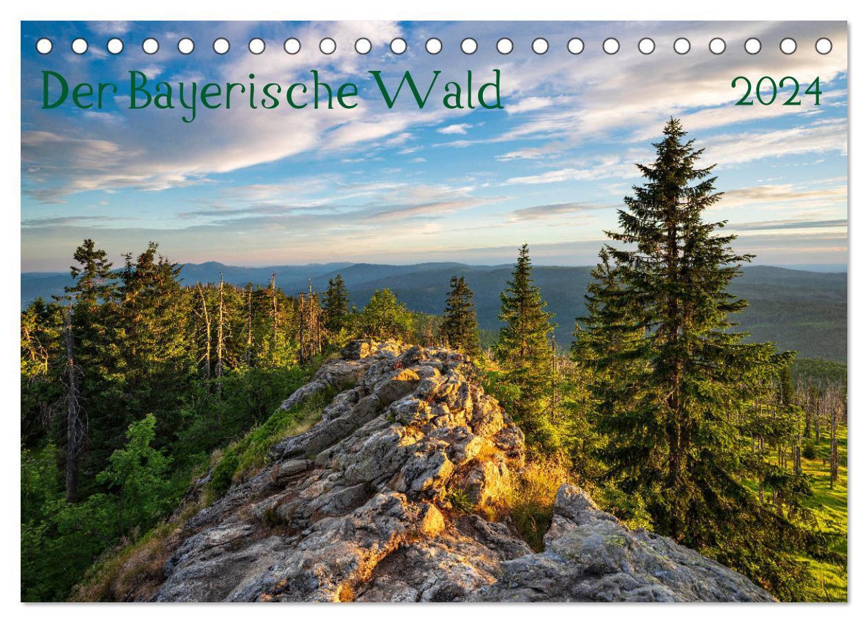 Cover: 9783675563292 | Der Bayerische Wald (Tischkalender 2024 DIN A5 quer), CALVENDO...