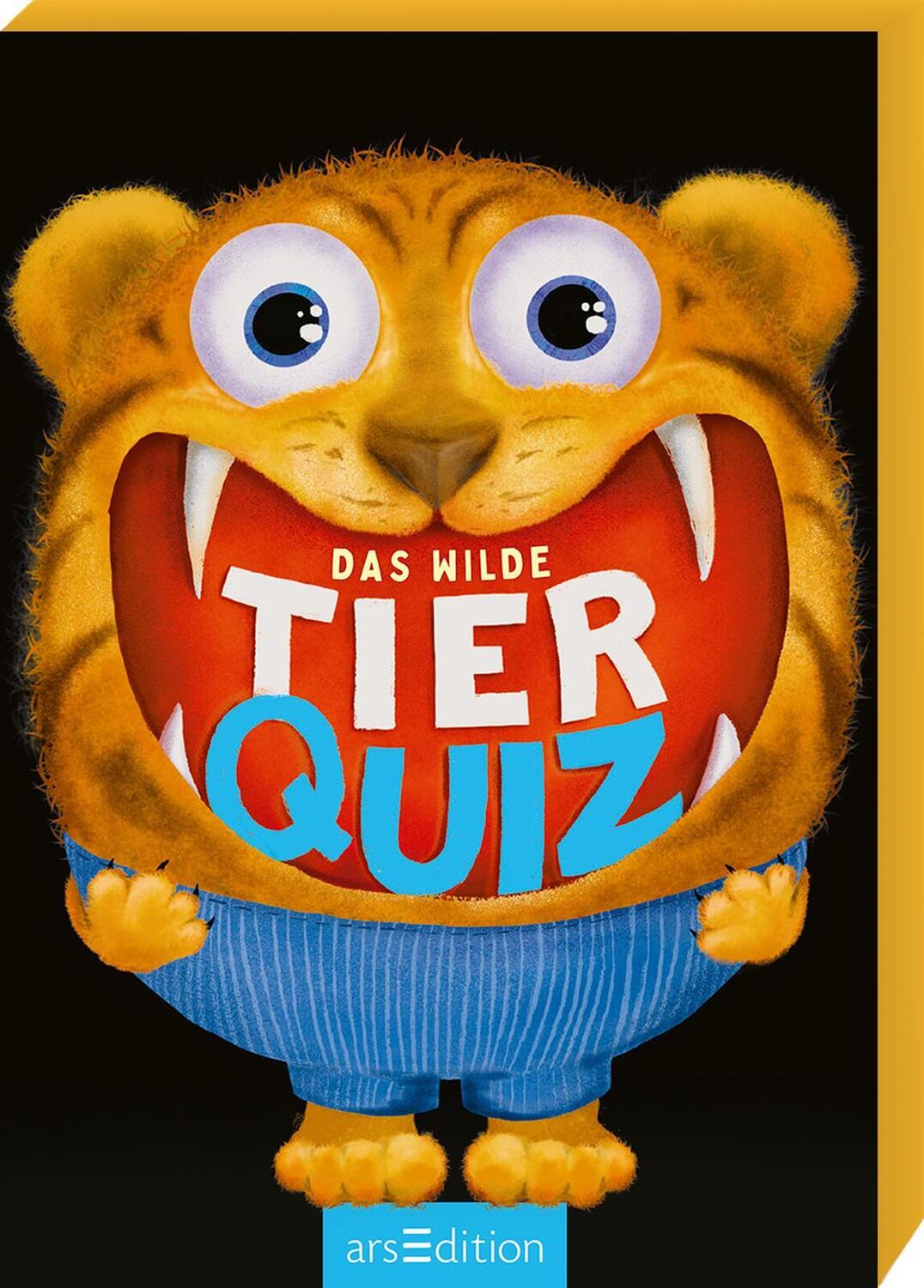 Cover: 9783845852348 | Das wilde Tier-Quiz | Philip Kiefer | Taschenbuch | 51 S. | Deutsch