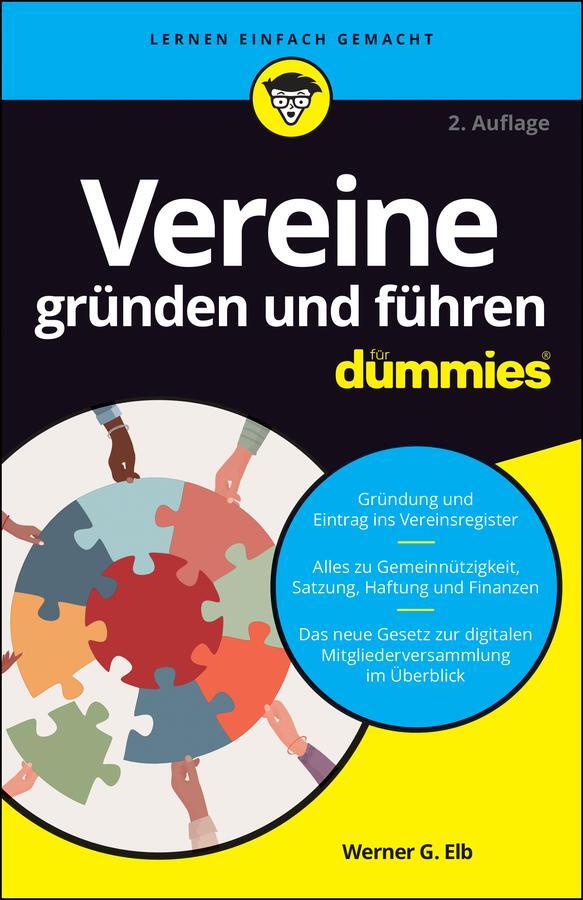 Cover: 9783527720453 | Vereine gründen und führen für Dummies | Werner G. Elb | Taschenbuch