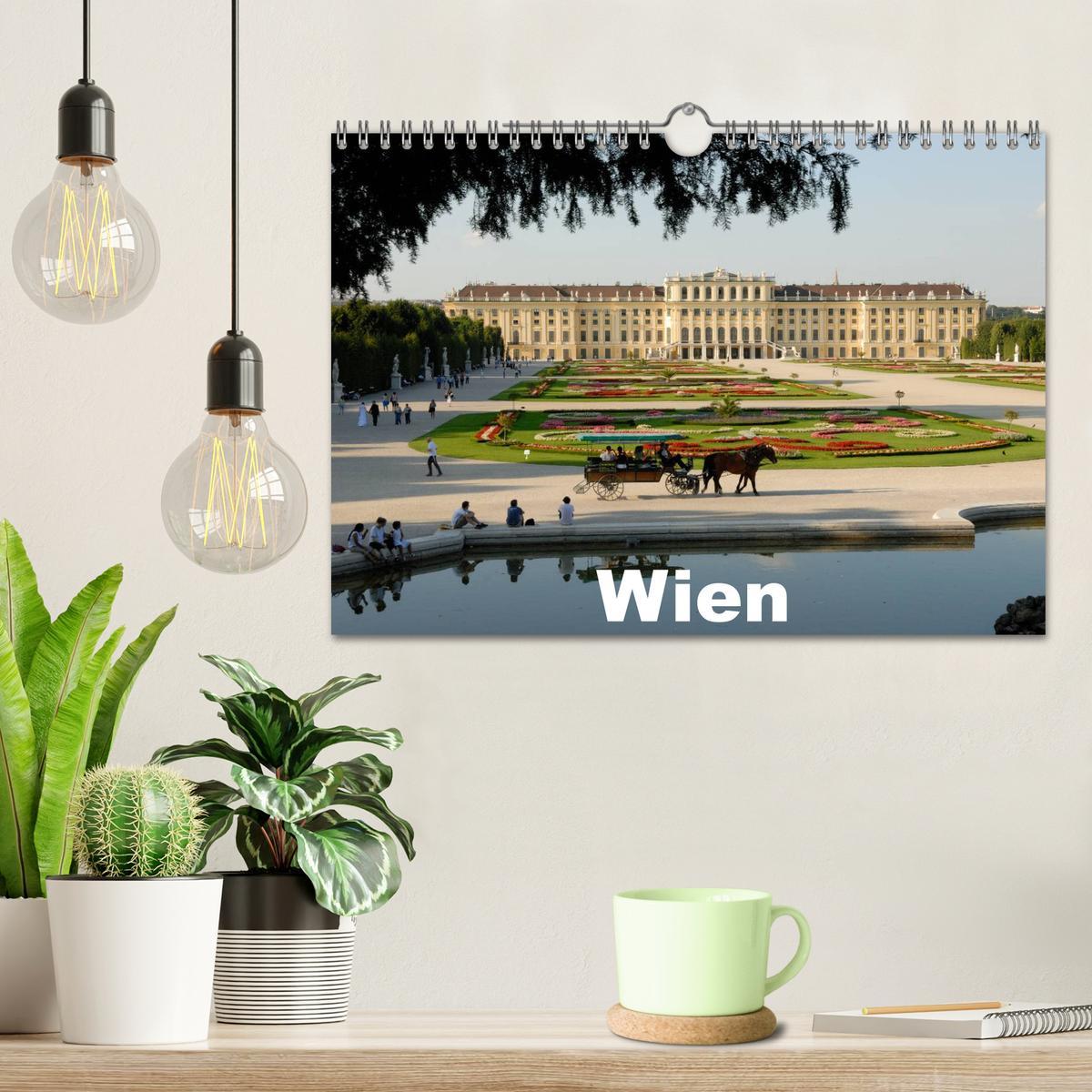 Bild: 9783435829620 | Wien (Wandkalender 2025 DIN A4 quer), CALVENDO Monatskalender | Strutz