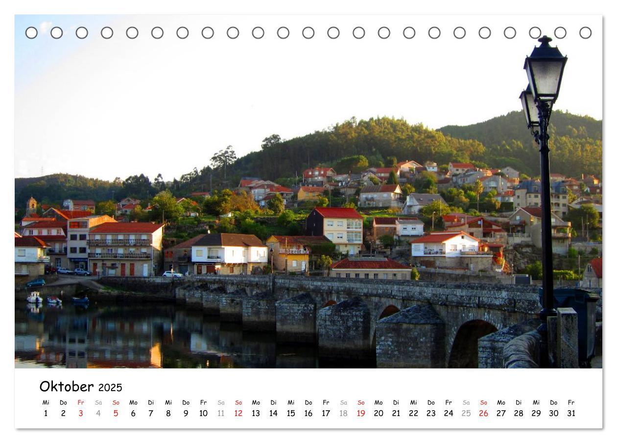 Bild: 9783435557059 | Jakobsweg - Camino Portugues (Tischkalender 2025 DIN A5 quer),...