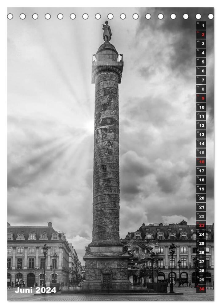 Bild: 9783383610127 | PARIS Vertikale Ansichten (Tischkalender 2024 DIN A5 hoch),...