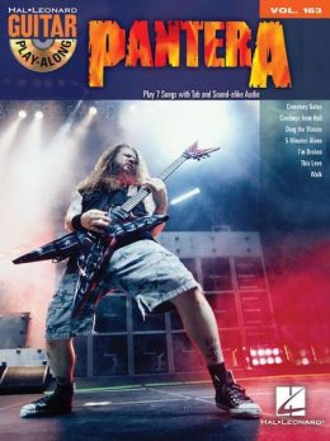 Cover: 9781476816623 | Pantera - Guitar Play-Along Vol. 163 Book/Online Audio | Taschenbuch