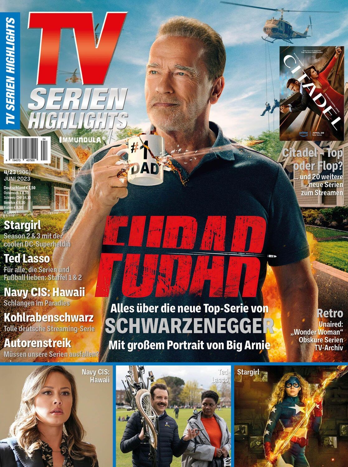 Cover: 9783959364416 | TV SERIENHIGHLIGHTS Ausgabe Juni 2023 (#306) | Björn Sülter (u. a.)