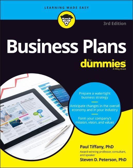 Cover: 9781119866374 | Business Plans for Dummies | Paul Tiffany (u. a.) | Taschenbuch | 2022