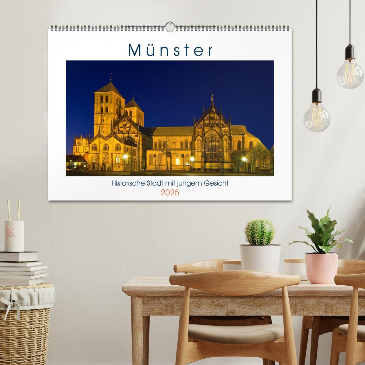 Bild: 9783435622375 | Münster - Historische Stadt mit jungem Gesicht (Wandkalender 2025...