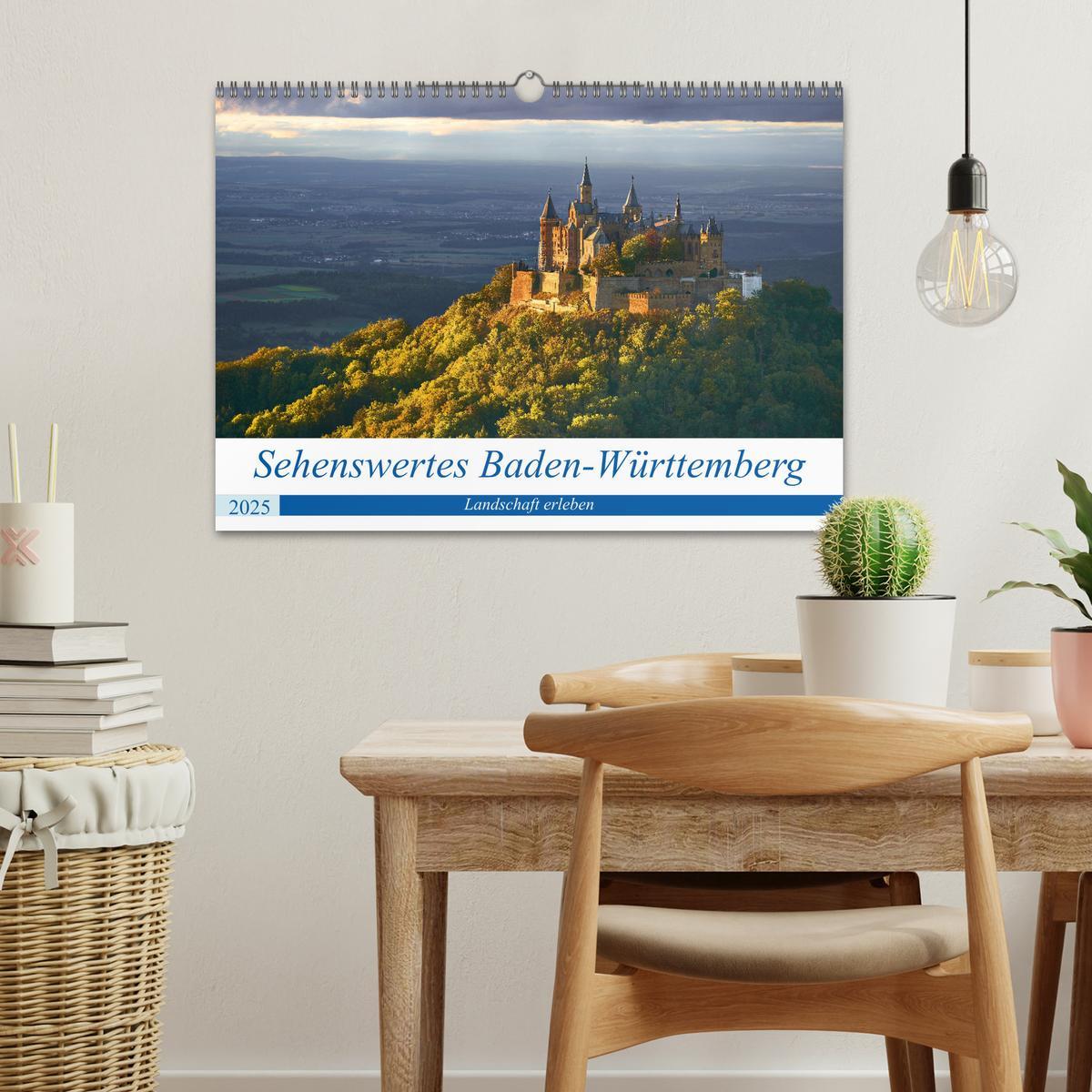 Bild: 9783435057085 | Sehenswertes Baden-Württemberg (Wandkalender 2025 DIN A3 quer),...