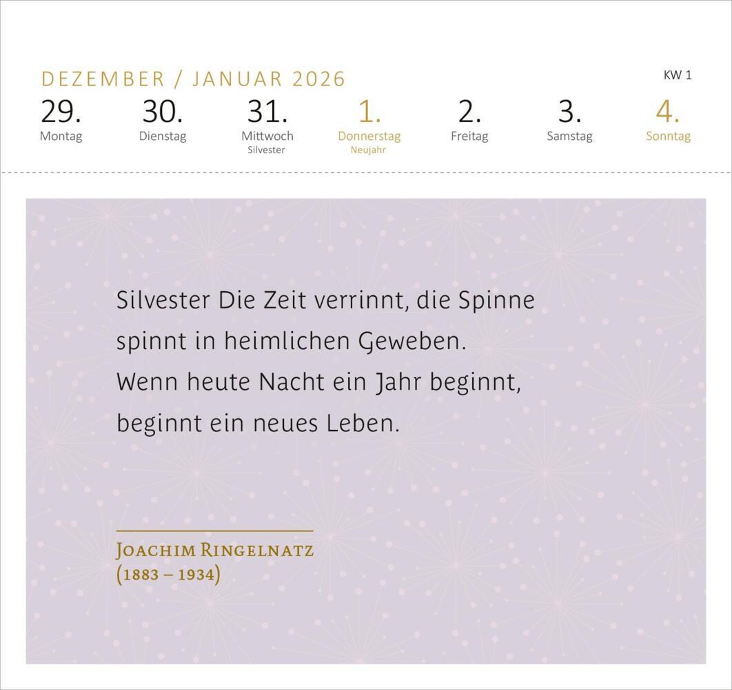 Bild: 4014489132875 | Postkartenkalender Der Literaturkalender 2025 | Kalender | 108 S.