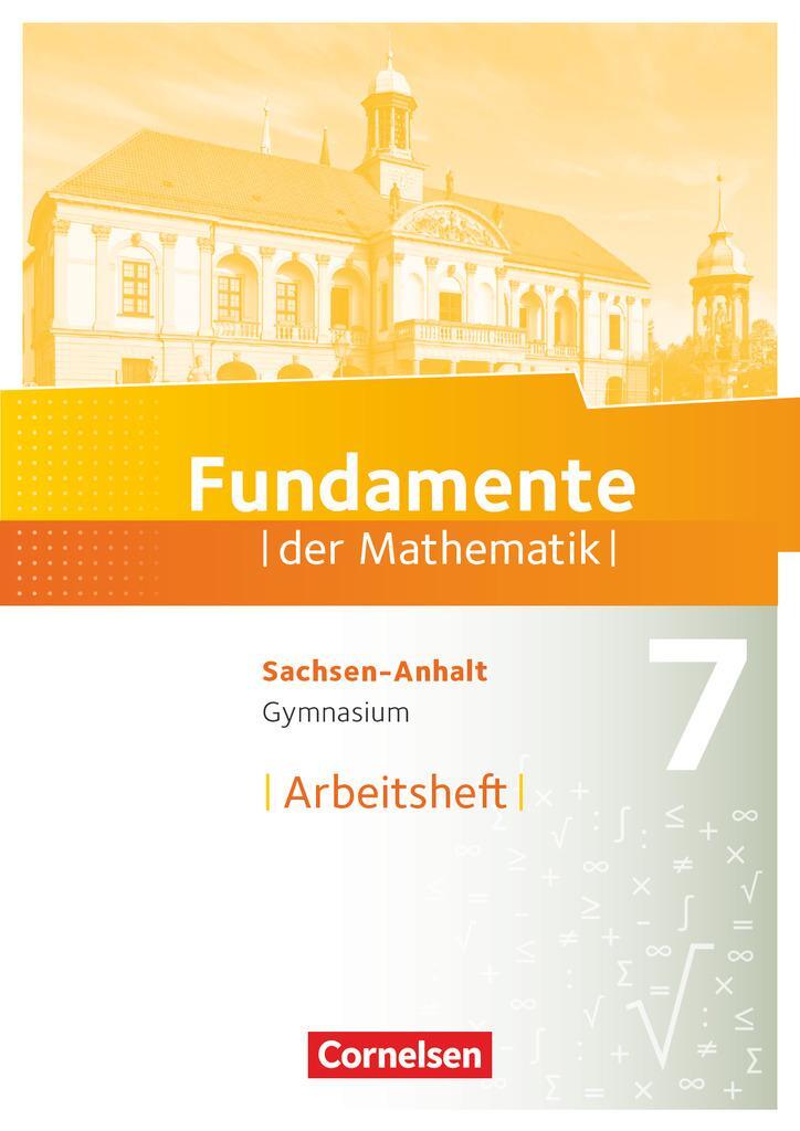Cover: 9783060093649 | Fundamente der Mathematik 7. Schuljahr. Arbeitsheft mit Lösungen -...