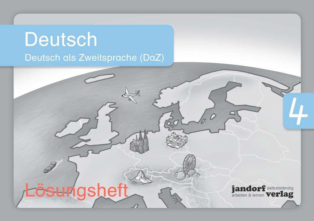 Cover: 9783960812142 | Deutsch 4 (DaZ) (Lösungsheft) | Deutsch als Zweitsprache | Broschüre