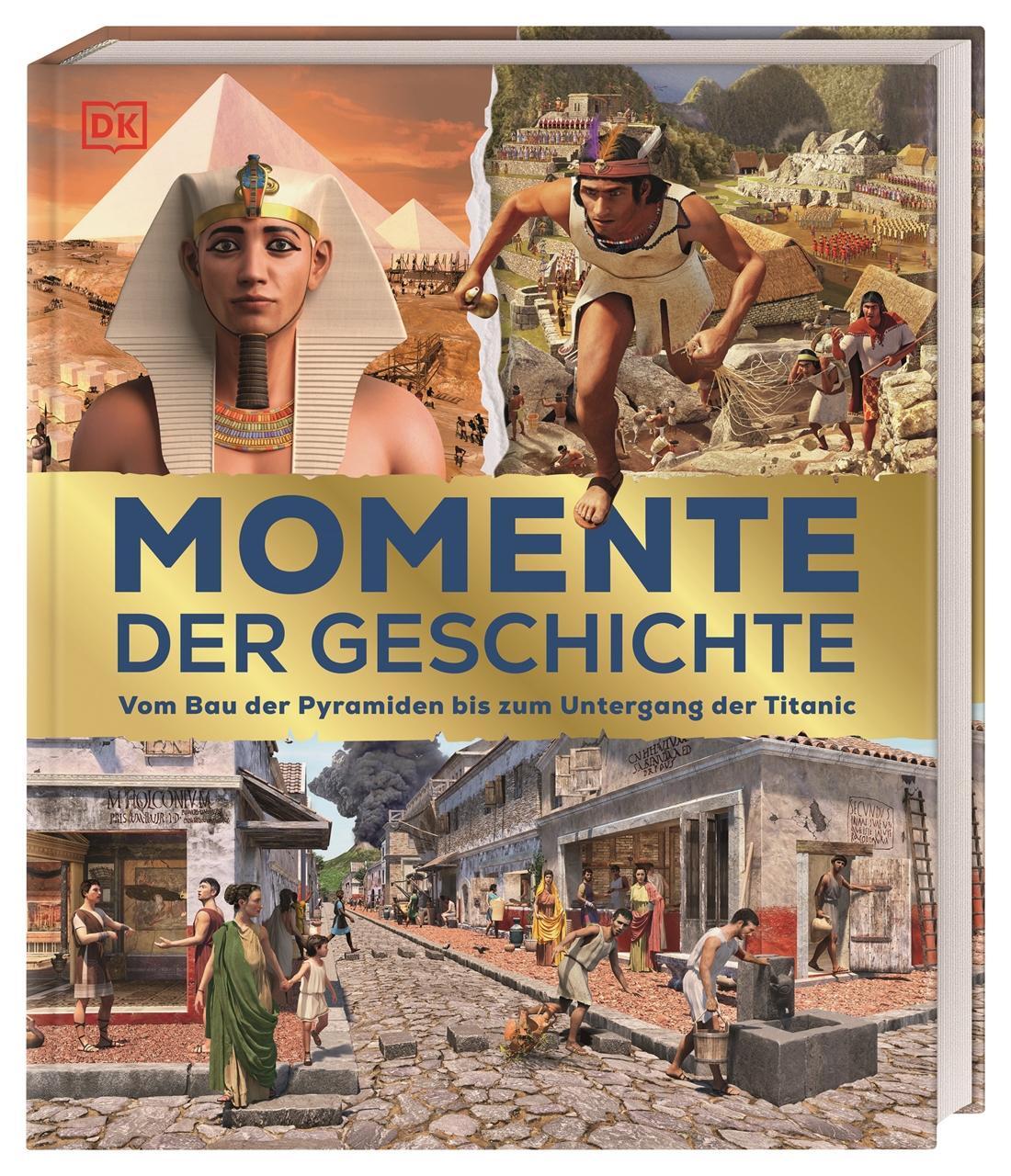 Cover: 9783831045860 | Momente der Geschichte | Buch | Cover mit Folienveredelung | 160 S.